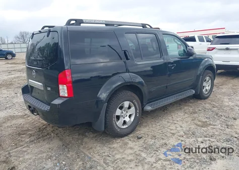 2005 Nissan Pathfinder Se z USA, uszkodzony, nr VIN 5N1AR18W85C755973